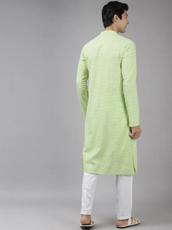 Printed_Pure_Cotton_Straight_kurta_with_Pyjama