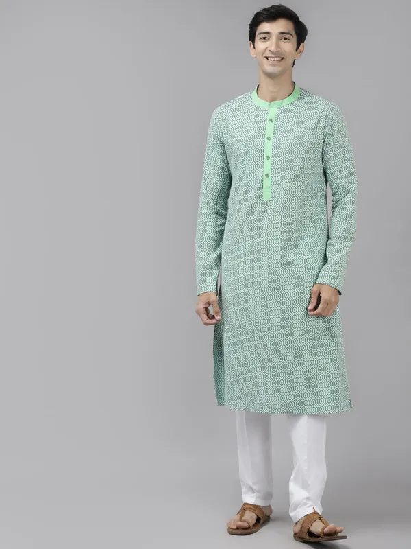 Printed_Pure_Cotton_Straight_kurta_with_Pyjama