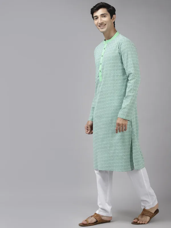 Printed_Pure_Cotton_Straight_kurta_with_Pyjama