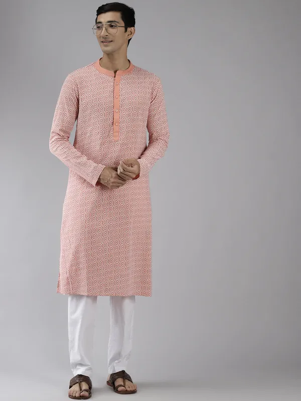 Printed_Pure_Cotton_Straight_kurta_with_Pyjama
