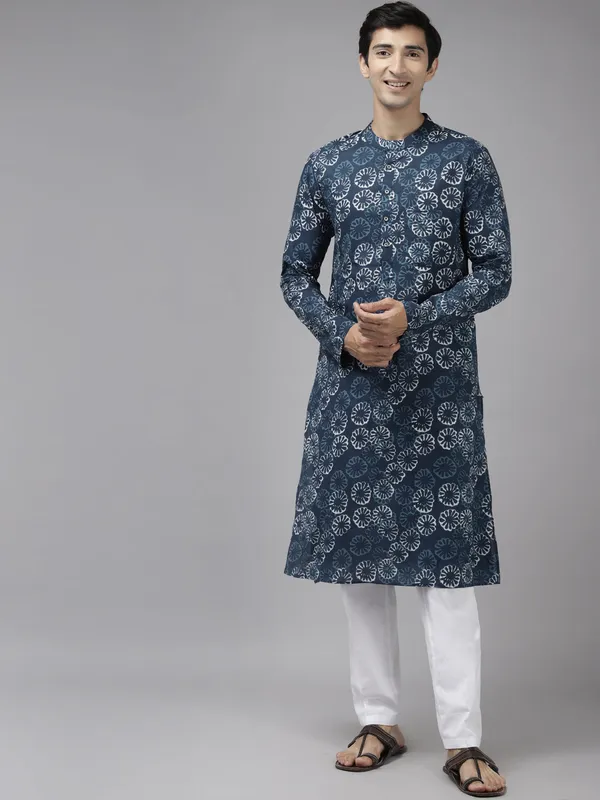 Printed_Straight_kurta_with_Pyjama