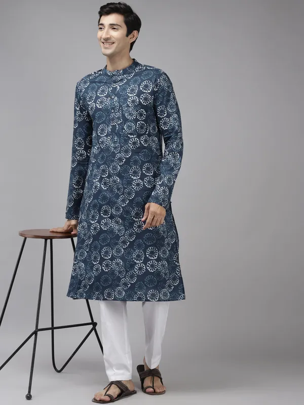 Printed_Straight_kurta_with_Pyjama