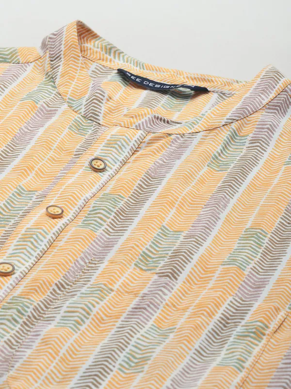 Self-Printed_Pure_Cotton_Straight_Kurta