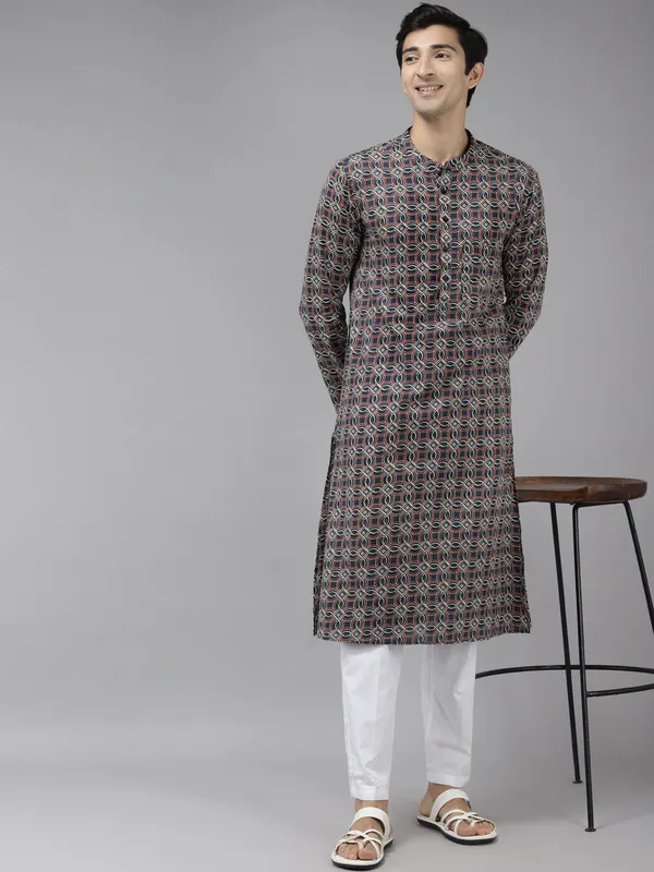 Cotton_Printed_Straight_Kurta