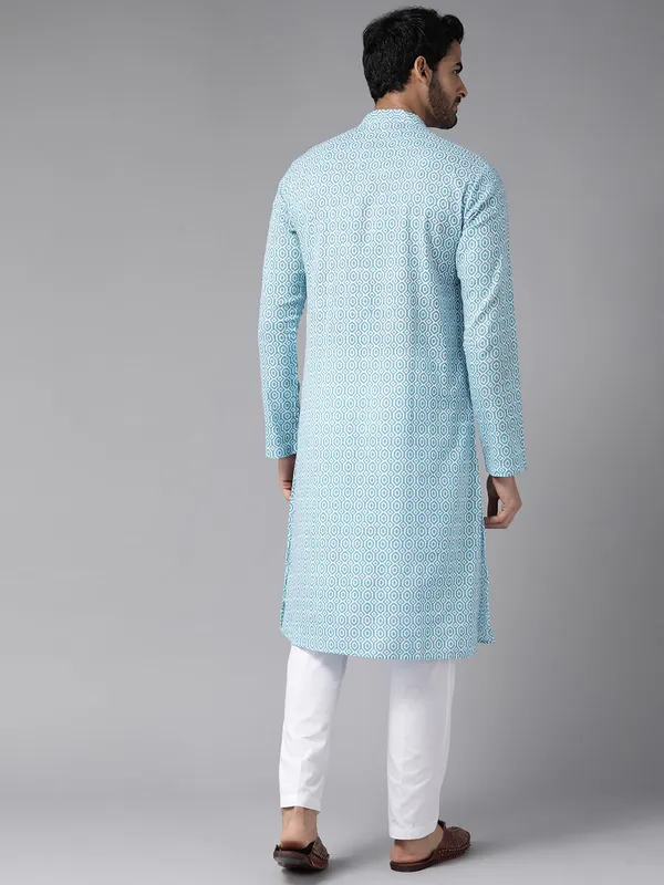 Printed_Pure_Cotton_Straight_kurta_with_Pyjama
