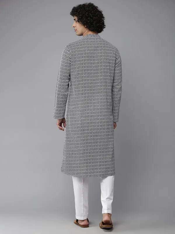 Printed_Pure_Cotton_Straight_kurta_with_Pyjama