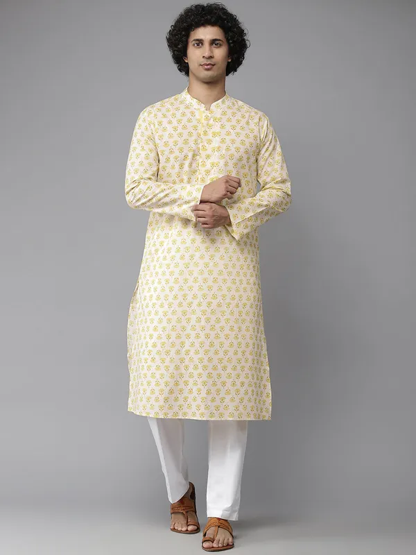 Floral_Printed_kurta