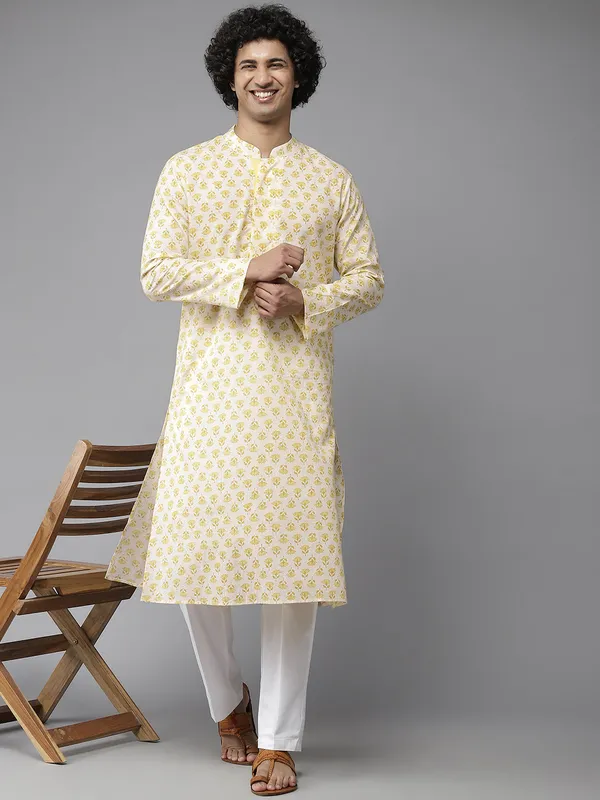 Floral_Printed_kurta