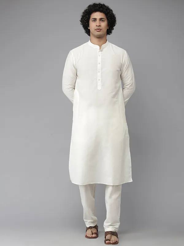 Cotton_Silk_Straight_kurta_with_pyjama