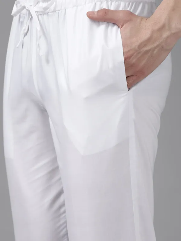 Men_Maroon_and_Gold_Printed_Straight_Kurta_with_Pyjama