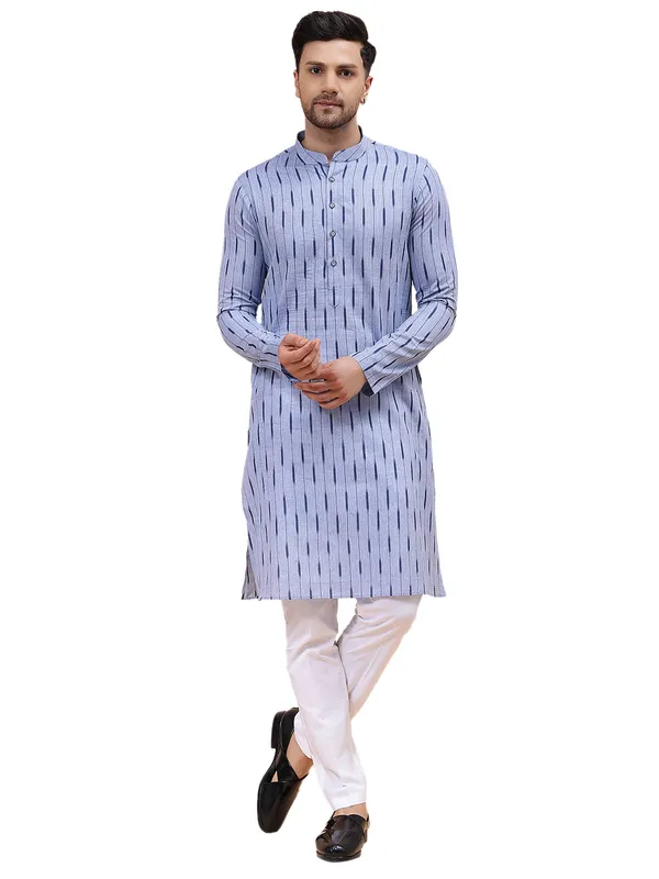 Men_Blue_Pure_Cotton_Printed_Staright_Kurta_With_Pajama