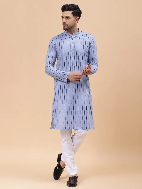 Men_Blue_Pure_Cotton_Printed_Staright_Kurta_With_Pajama