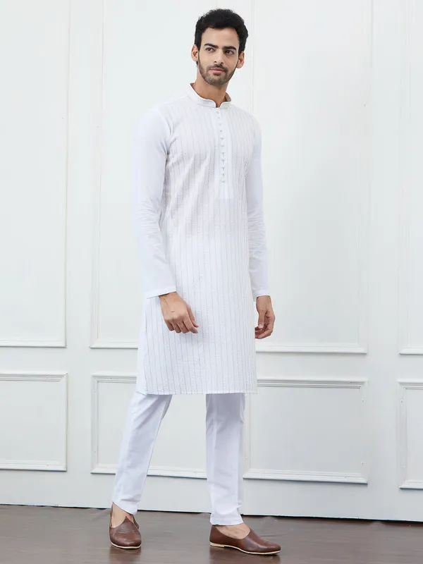 Sequin_and_Thread_Work_Pure_Cotton_Kurta
