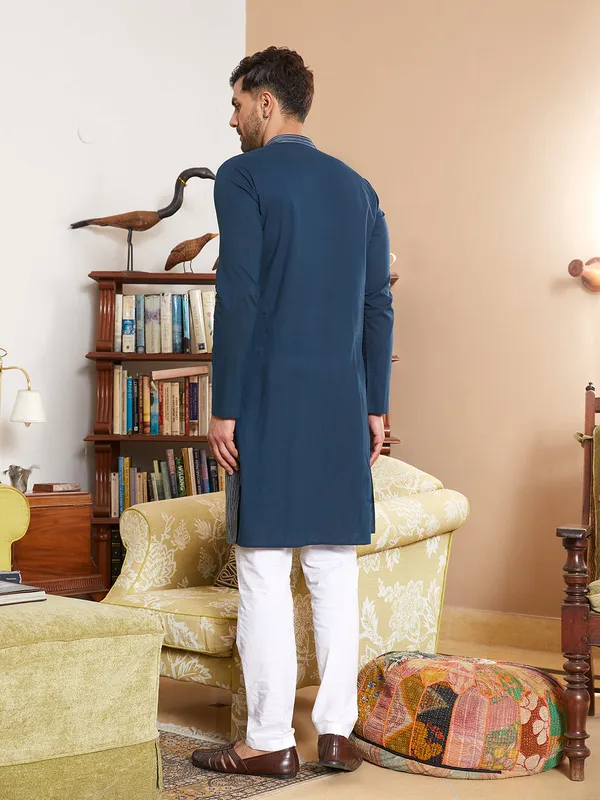 Thread_Worked_Pure_Cotton_Straight_Kurta
