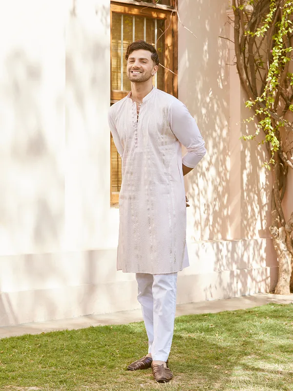 Men_Pink_Cotton_Pintex_Design_Sequins_Kurta_With_Pyjama