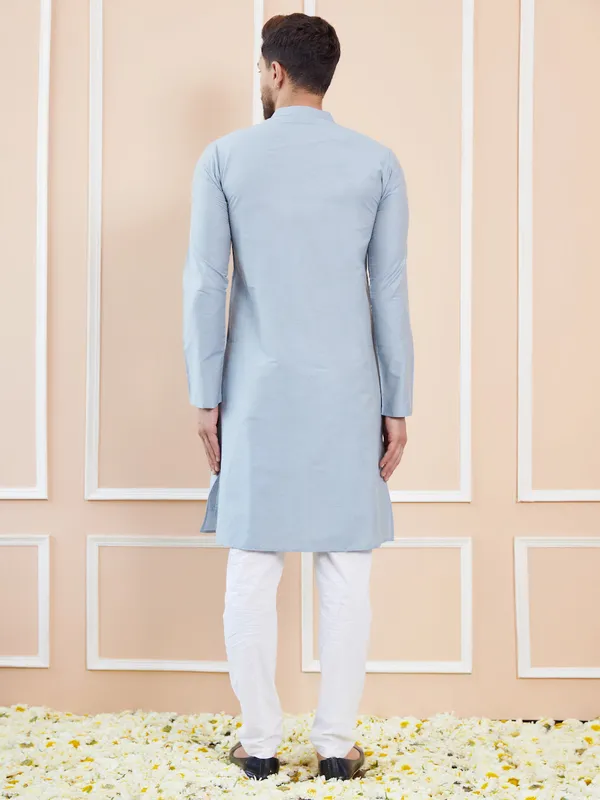 Blue_Cotton_Solid_Straight_Kurta