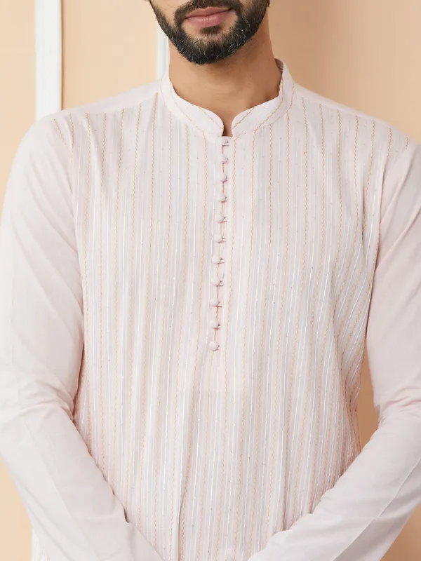 Light_Pink_Thread_&_Sequin_Worked_Pure_Cotton_Straight_Kurta