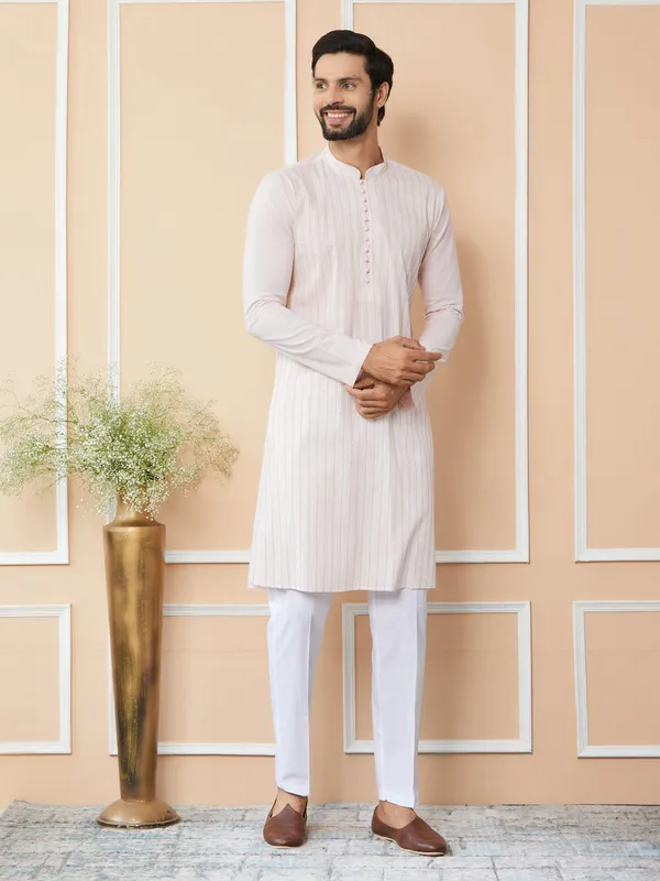 Light_Pink_Thread_&_Sequin_Worked_Pure_Cotton_Straight_Kurta