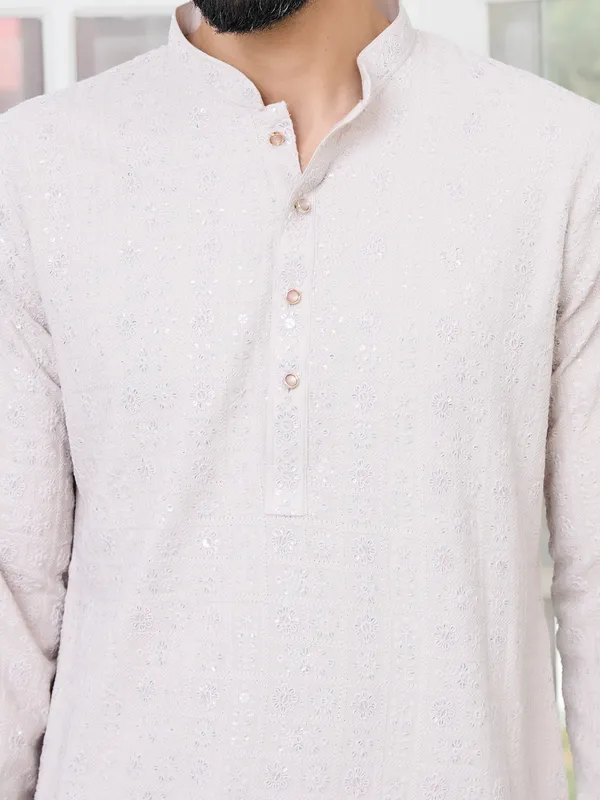 Men_Thistle_Purple_Ethnic_Motifs_Sequins_Embroidered_Straight_Kurta_With_Pyjama