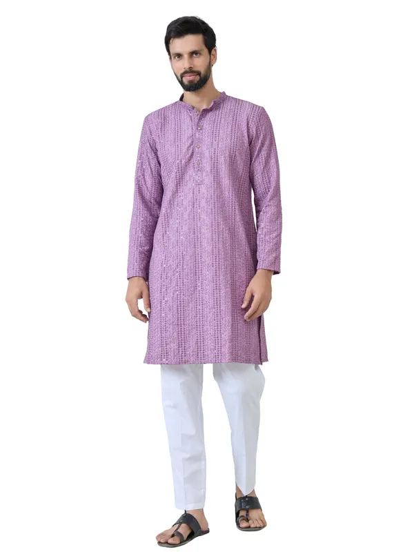 Purple_Embroidered_Rayon_Straight_Kurta_with_Pyjama_with_Pyjama