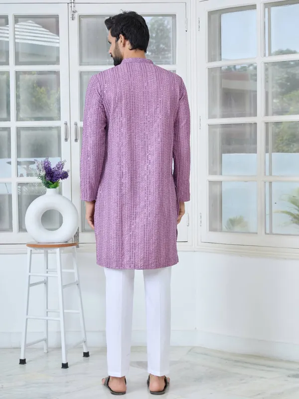 Purple_Embroidered_Rayon_Straight_Kurta