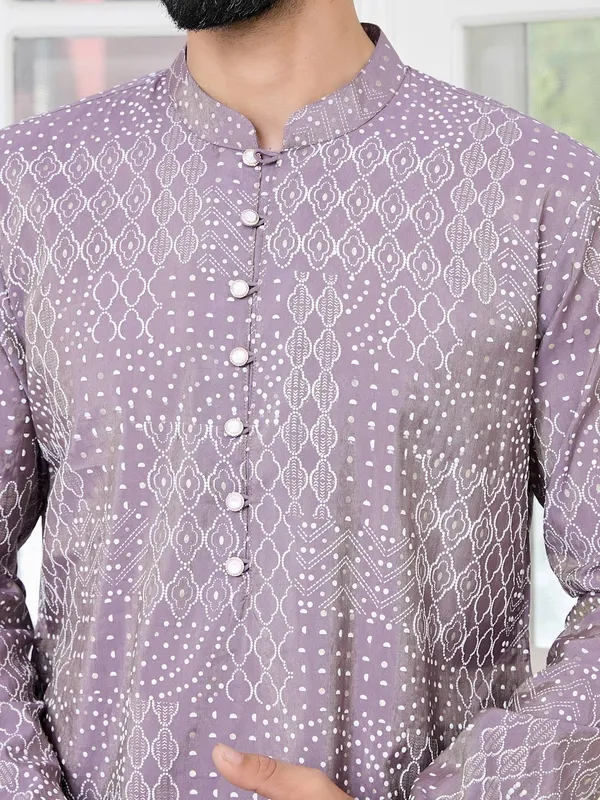 Purple_Embossed_Printed_and_Foil_Printed_Straight_Kurta