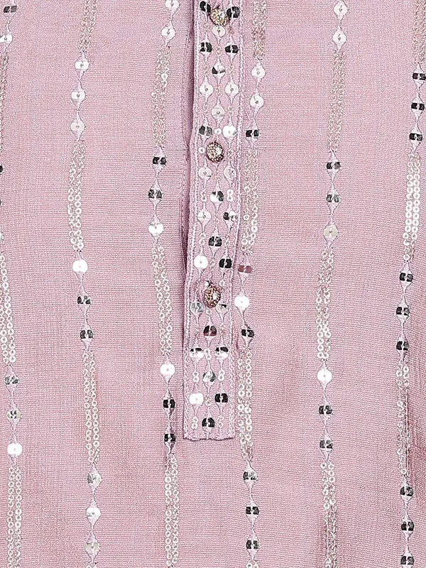 Lavender_Sequin_Embroidered_Straight_Kurta_With_Pyjama
