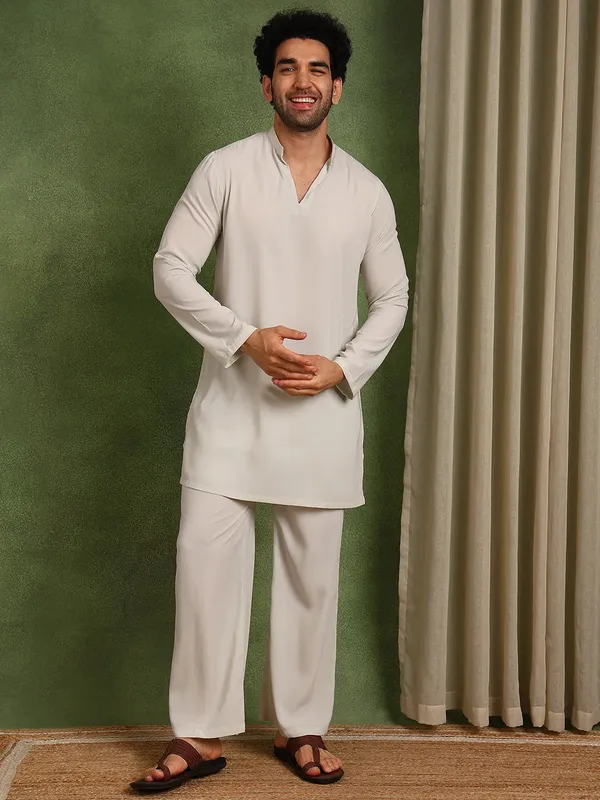 Men's_Premium_Cotton_Blend_Solid_Co-ord_Set