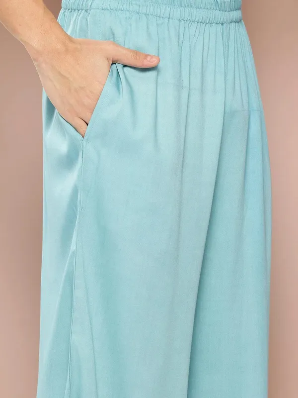Men's_Light_Blue_Rayon_Solid_Pathani_Set