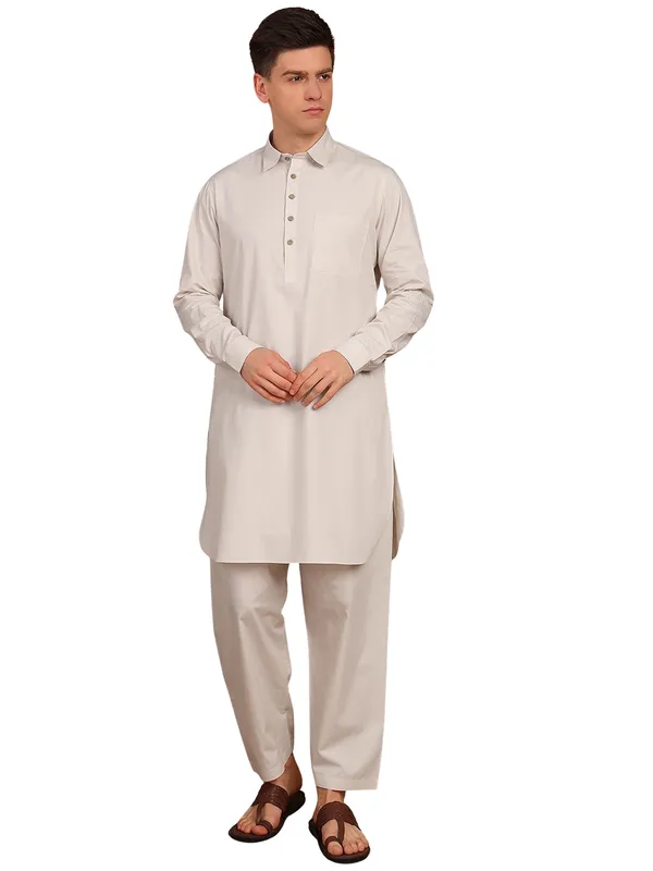 Dhurandhar_style_Solid_Pathani_Kurta_with_pyjama