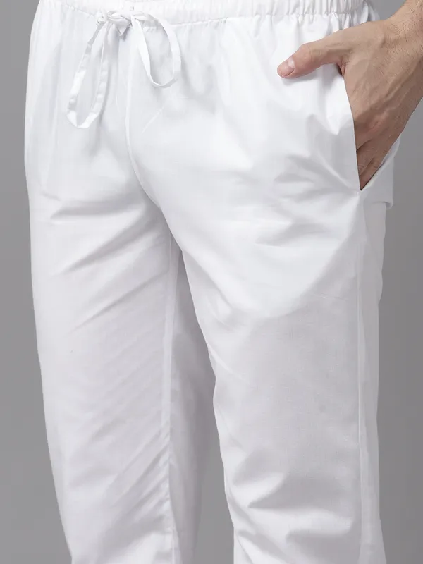 Men_White_&_Grey_Pure_Cotton_Printed_Staright_Kurta_With_Pajama