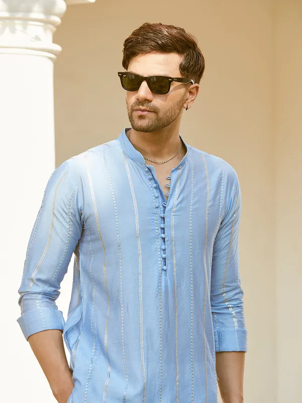 Sequins_Embroidered_Pure_Chanderi_Silk_Straight_Kurta