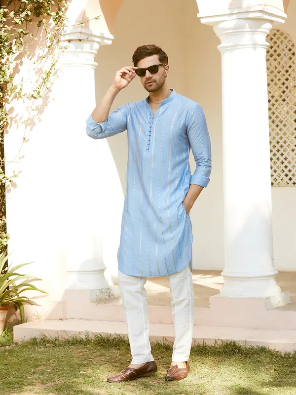 Sequins_Embroidered_Pure_Chanderi_Silk_Straight_Kurta