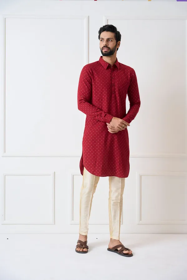Pure_Cotton_Printed_Pathani_Kurta