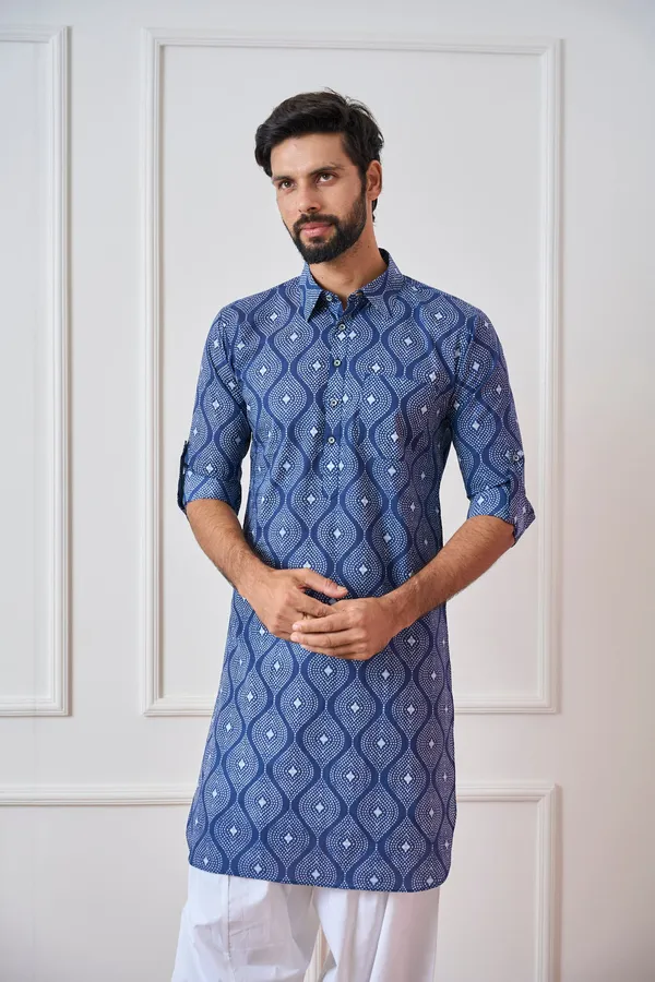 Pure_Cotton_Printed_Pathani_Kurta