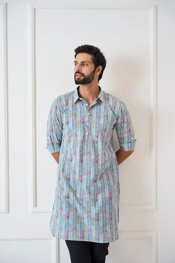 Pure_Cotton_Printed_Pathani_Kurta