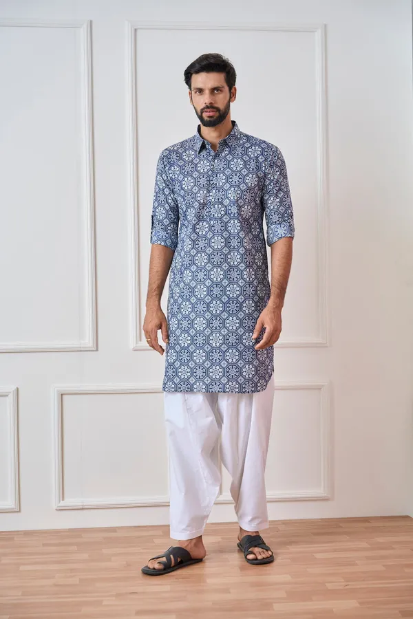 Pure_Cotton_Printed_Pathani_Kurta