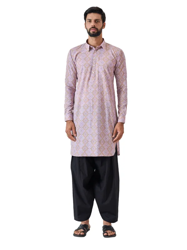 Men_Beige_Regular_Pure_Cotton_Pathani_Kurta