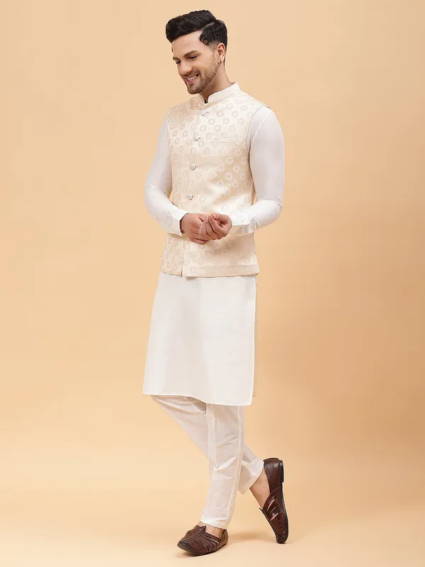 Men_Golden_Nehru_Jacket