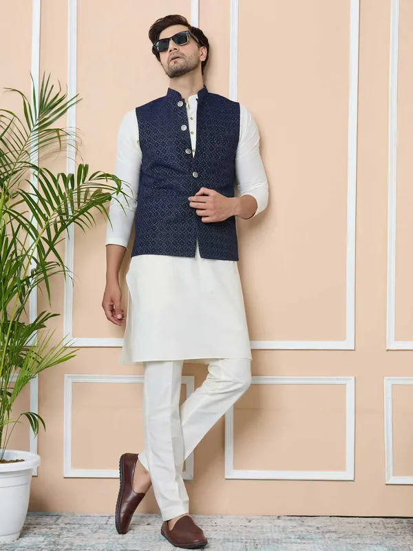 Blue_Woven_Jacquard_Nehru_Jacket