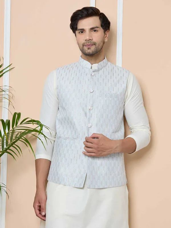Gray_Sequin_Embroidered_Nehru_Jacket