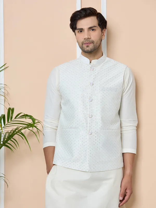 White_Sequin_Embroidered_Nehru_Jacket