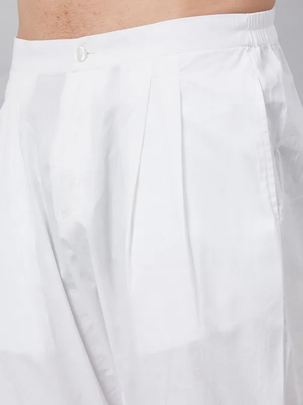 White_Pajama_For_Men