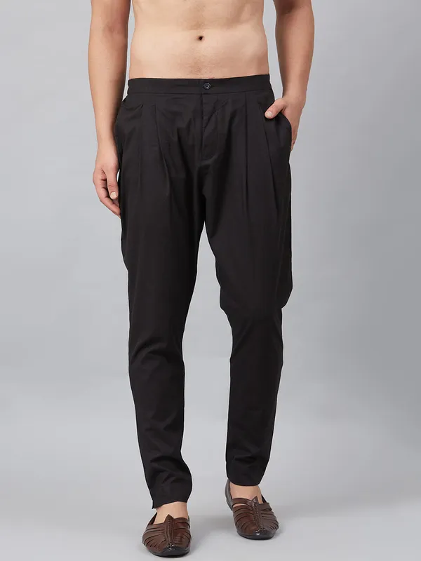 Men_Black_Pure_Cotton_Pyjama