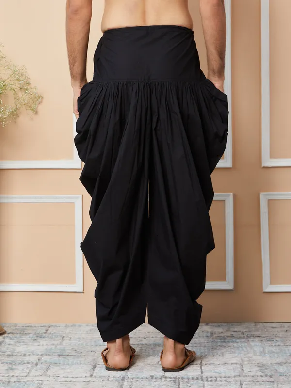 Black_Mid-Rise_Loose-Fit_Pure_Cotton_Salwar