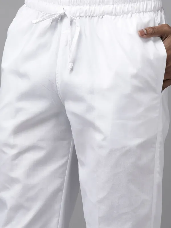 Men_Lime_Green_Pure_Cotton_Pathani_Kurta_with_white_Pyjama