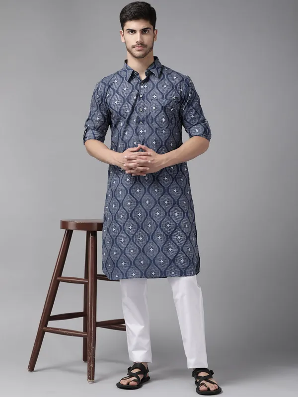 Pure_Cotton_Pathani_kurta_with_Pyjama