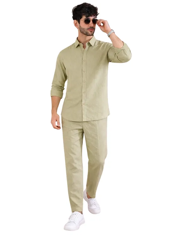 Men_Linen_Solid_Co-ord_Set