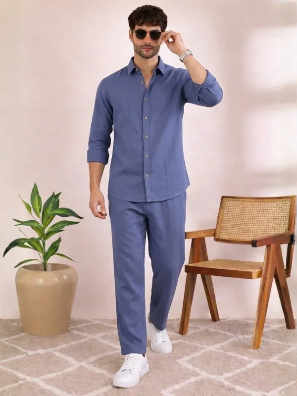 Linen_Solid_Co-ord_Set