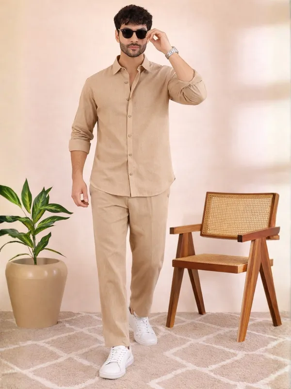 Linen_Solid_Co-ord_Set